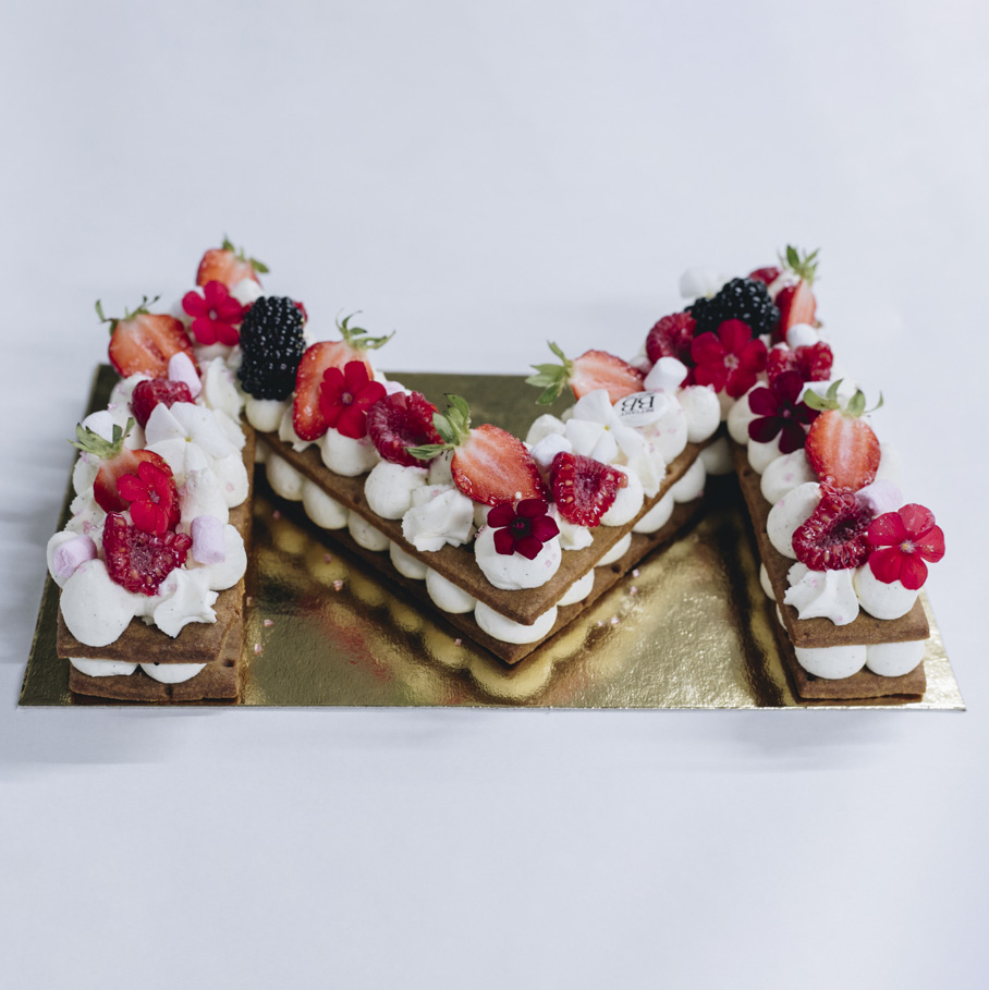 Letter cake (gâteau lettre) Recette